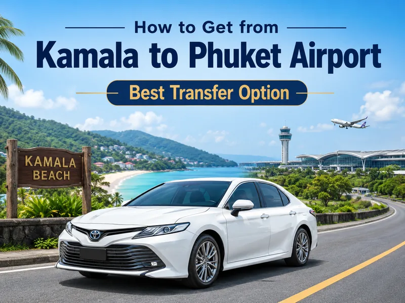 Taxi Kamala Beach to Phuket Airport (HKT)