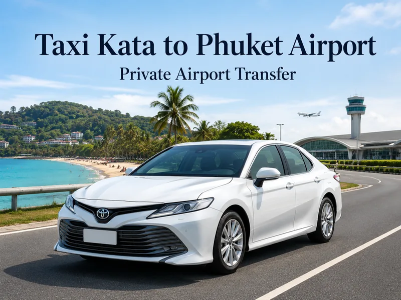 Taxi Kamala Beach to Phuket Airport (HKT)