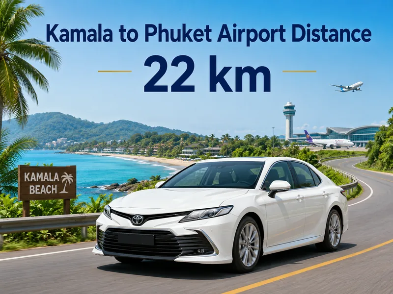 Taxi from Kamala Beach to Phuket Airport (HKT)