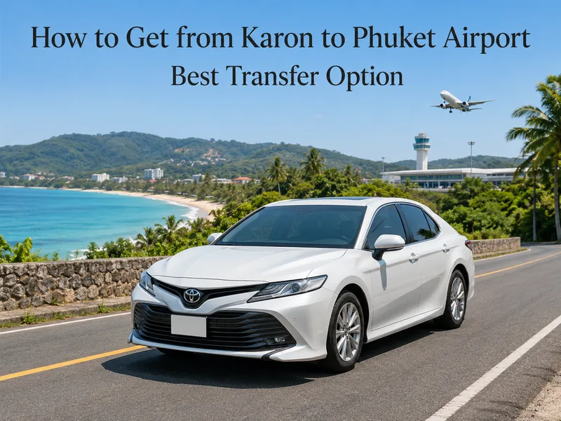 Taxi Karon Beach to Phuket Airport (HKT)