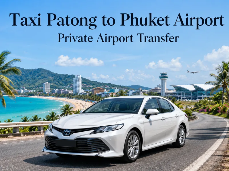 Taxi Patong Beach to Phuket Airport (HKT)