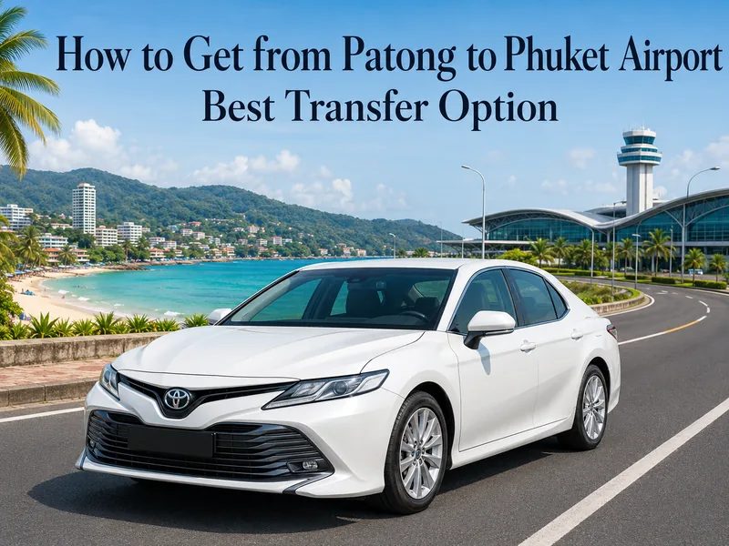 Taxi Patong Beach to Phuket Airport (HKT)