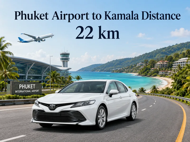 Taxi Phuket Airport (HKT) to Kamala Beach