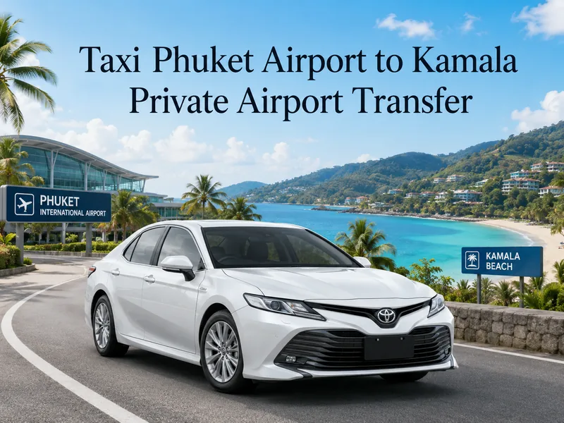Taxi Phuket Airport (HKT) to Kamala Beach