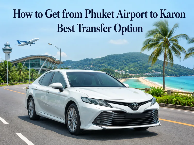 Taxi Phuket Airport (HKT) to Karon Beach