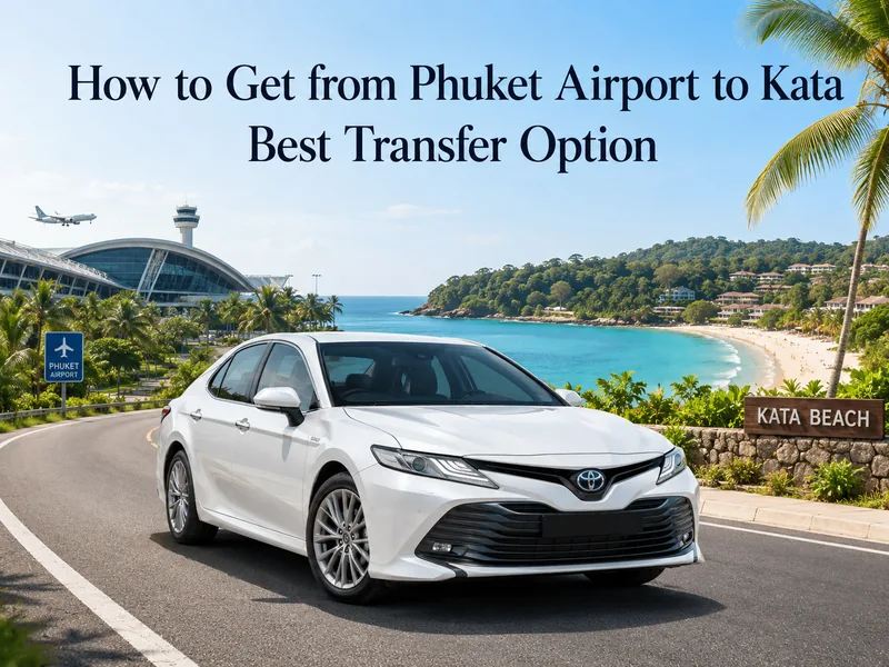 Taxi Phuket Airport (HKT) to Kata Beach