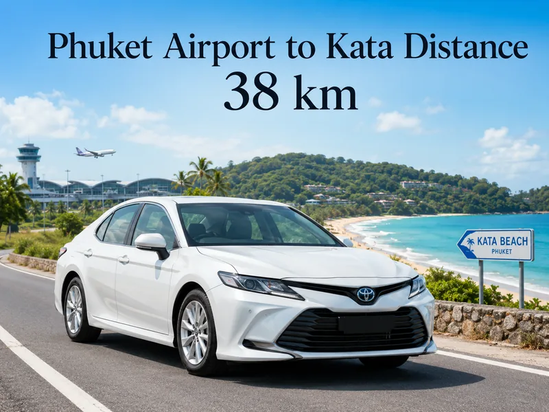 Taxi Phuket Airport (HKT) to Kata Beach