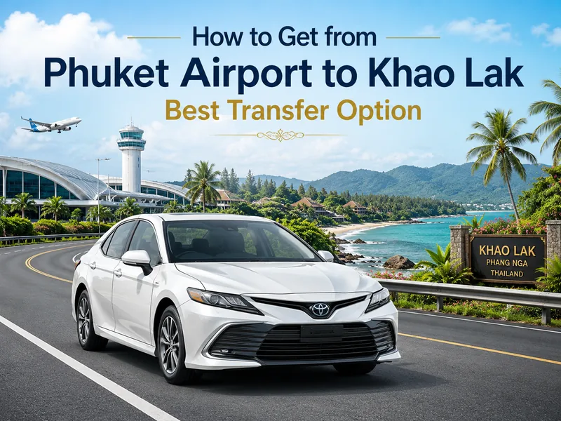 Taxi Phuket Airport (HKT) to Khao Lak