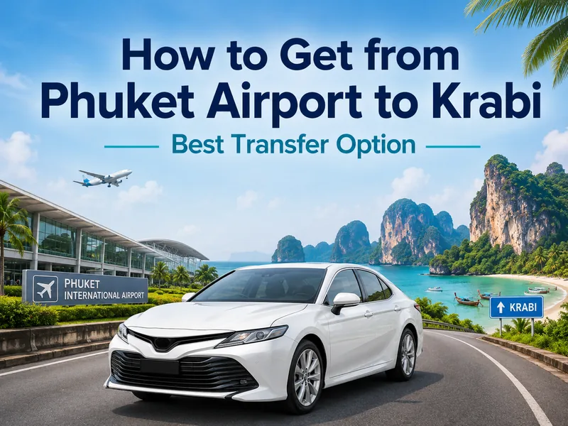 Taxi Phuket Airport (HKT) to Krabi
