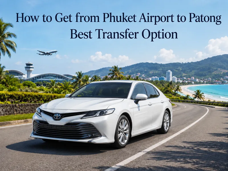 Taxi Phuket Airport (HKT) to Patong Beach