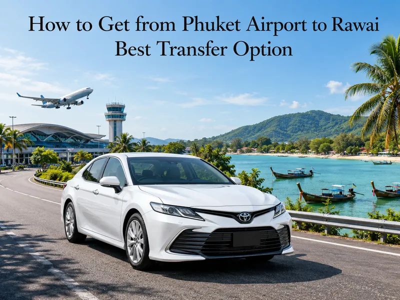 Taxi Phuket Airport (HKT) to Rawai Beach