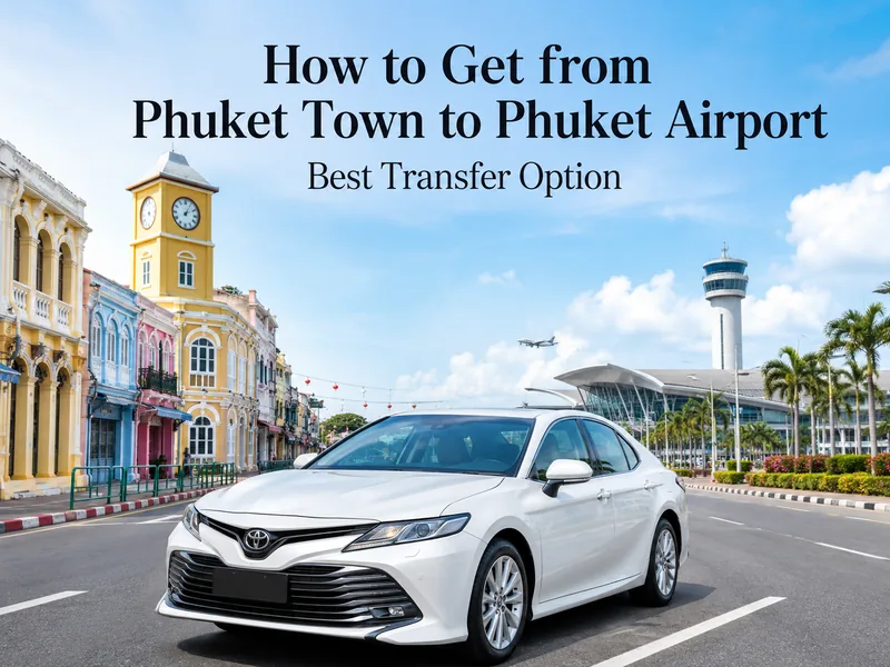 Taxi Phuket Town to Phuket Airport (HKT)